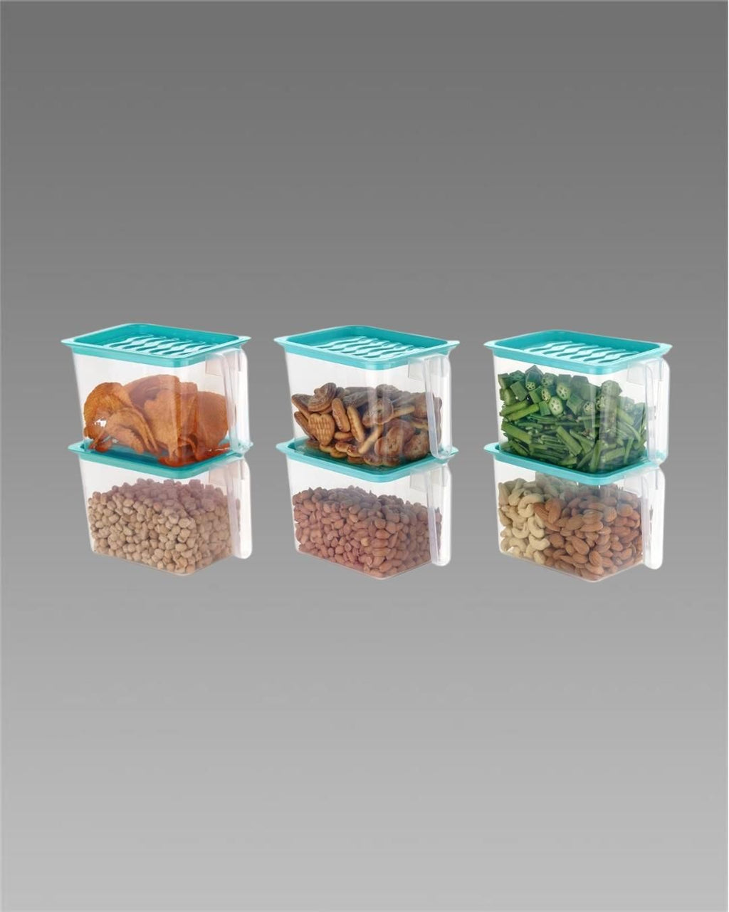 Unbreakable Kitchen Storage  Baskets  (Pack of 6)