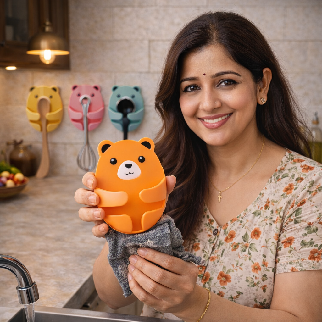 Hanging Adhesive Kitchen Hooks (Pack Of 8)